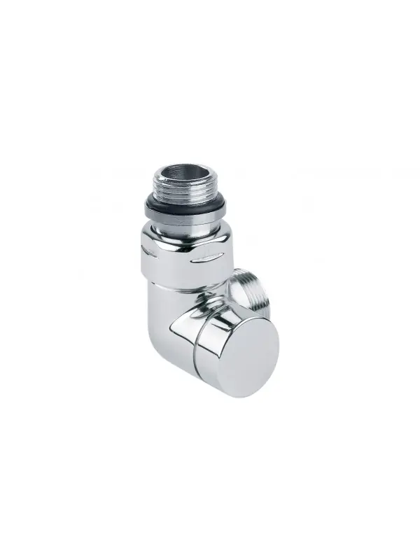T de retour Gauche Equerre inversée MM 1/2" 24/19 Chrome