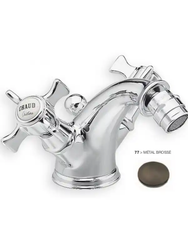 CHAMBORD MELANGEUR BIDET MÉTAL BROSSÉ CH11677