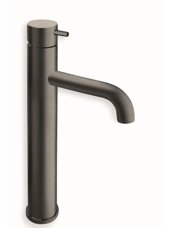 TRIVERDE MITIGEUR LAVABO HAUT NOIR MAT