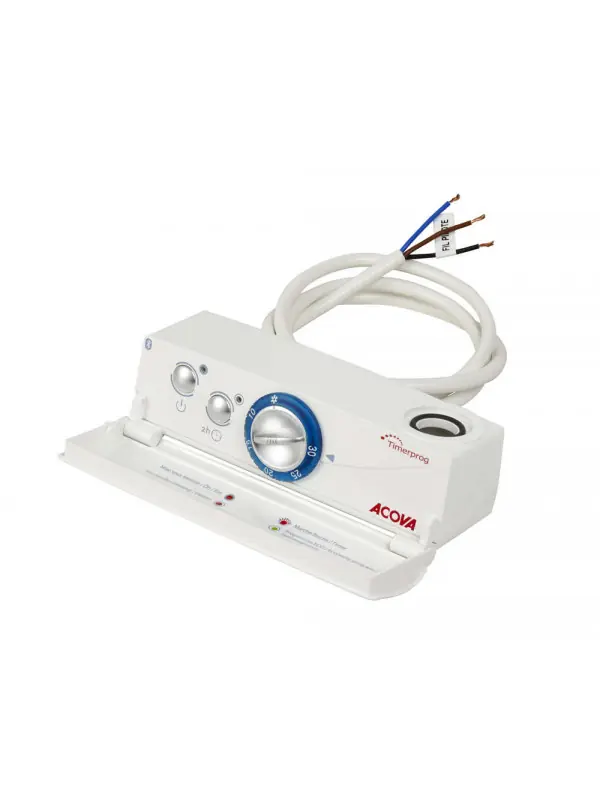 Boîtier de Commande Acova Tempo 3 Bluetooth pour Sèche-Serviettes Électrique - Réf. 865990