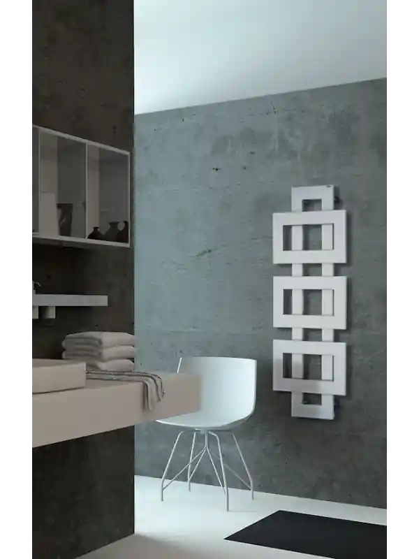 RADIATEUR CROSS-RV CHAUFFAGE CENTRAL RECTANGLES SUPERPOSÉS
