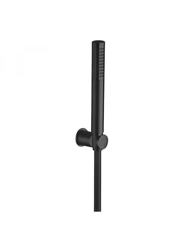 SET DE DOUCHE Type Industriel NOIR MAT