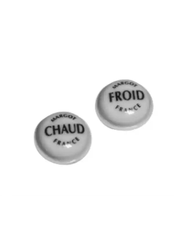 Pastilles porcelaine "Chaud et Froid" - MARGOT