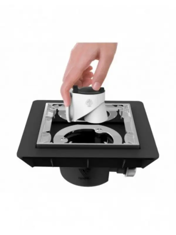 BONDE 60 mm Verticale pour douche plain pied - VALENTIN