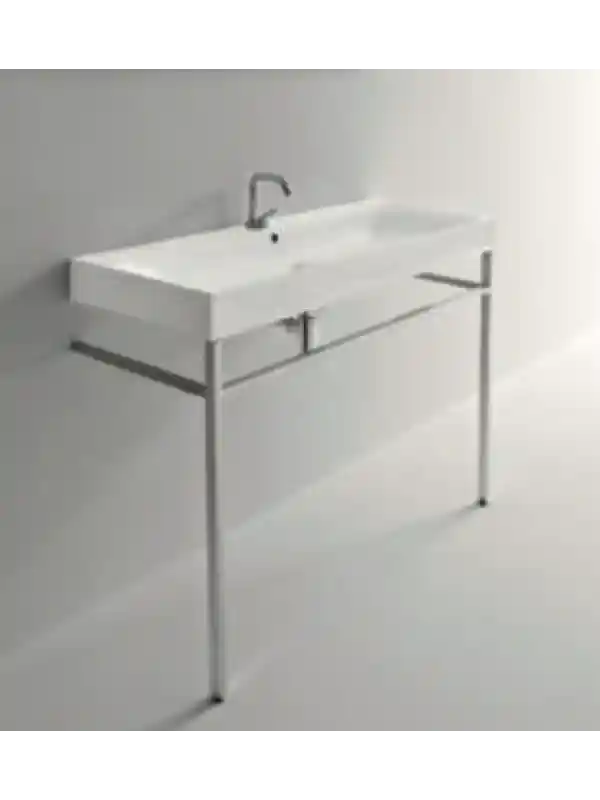 Vasque à poser ou à suspendre CENTO 120 x 45 x 10 percée 2 trous