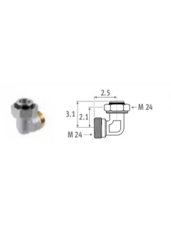 Courbe 90° JAGA PRO