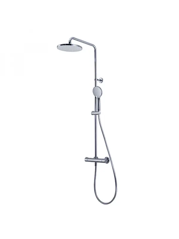 COLONNE DOUCHE COMPLETE THERMOSTATIQUE WHITE