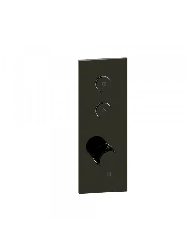 FAÇADE TRIVERDE THERMOSTATIQUE ENCASTRÉE THERMO TWIST 2 SORTIES XT612