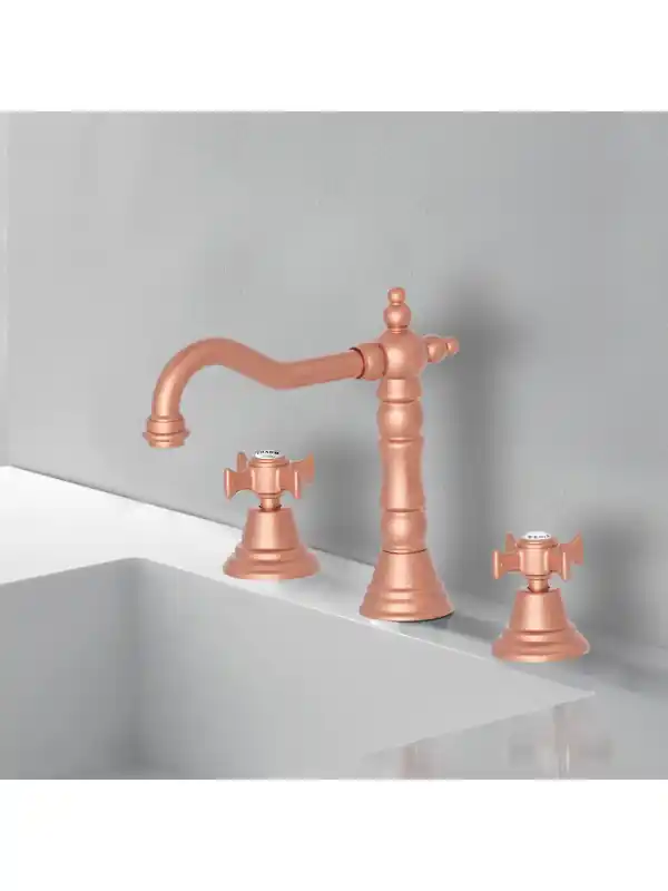 MELANGEUR 3 TROUS CHAMBORD OR ROSÉ BROSSÉ CH11234P