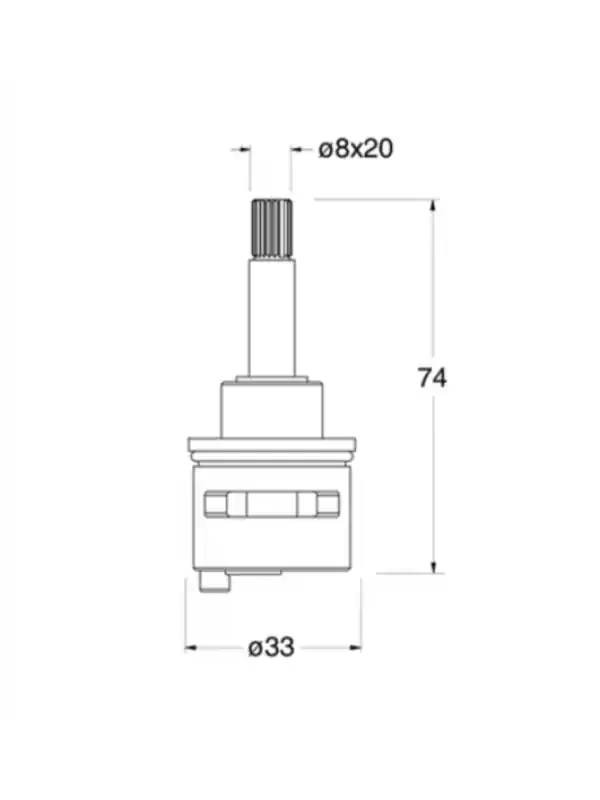 CARTOUCHE INVERSEUR 2 SORTIES POUR PD80000 XT142 XQ142 XE142 - ONDYNA