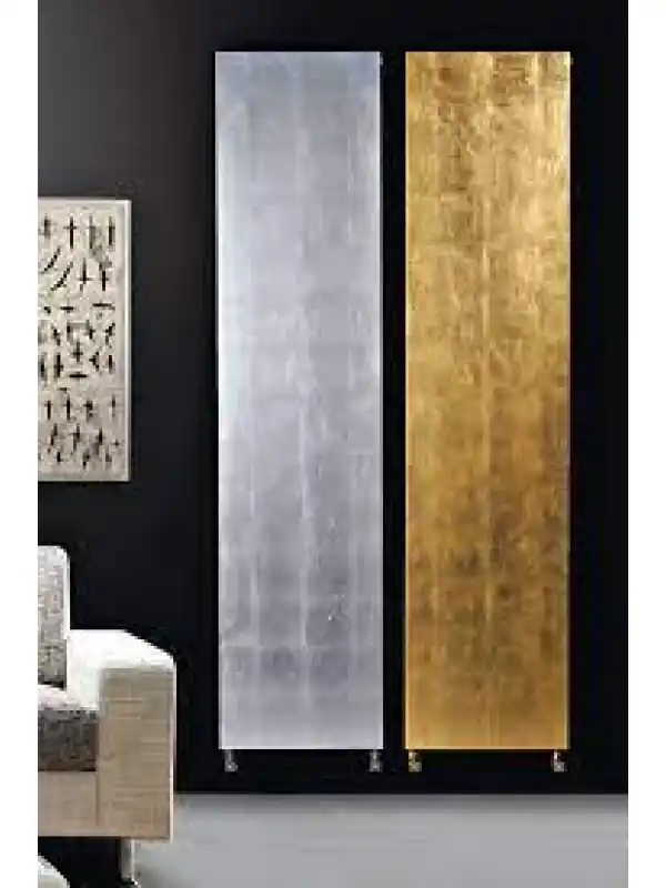S-PLATT Feuille Dorée ou d‘Argent Vertical - Radiateur BREM