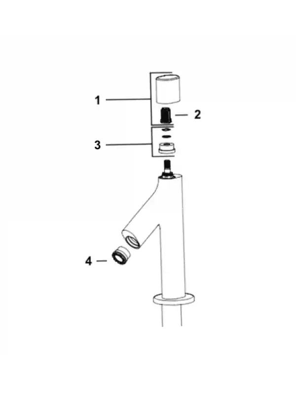 Piece detachee pour OBLO E10378-CP - JACOB DELAFON