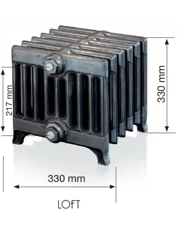 Radiateur fonte LOFT - CINIER