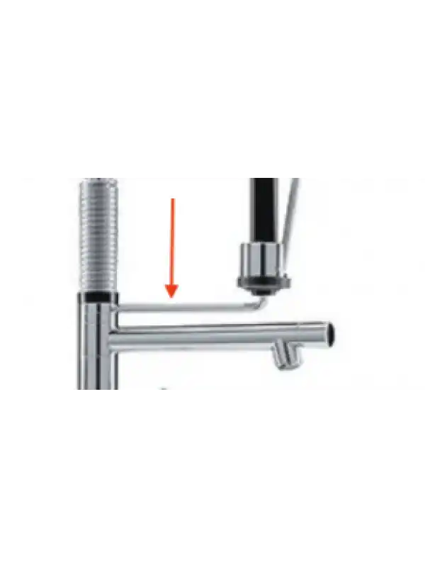 SUPPORT DOUCHETTE CHROME ZENOS - FRANKE